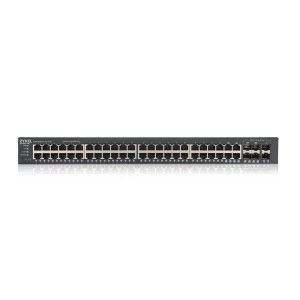 Zyxel GS1920-48V2 Géré Gigabit Ethernet (10/100/1000) Noir | JDB-Info