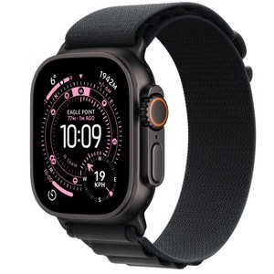 APPLE Watch Ultra 3GPS + Cellular49mmBlack Titanium Case with Black Alpine Loop - Small