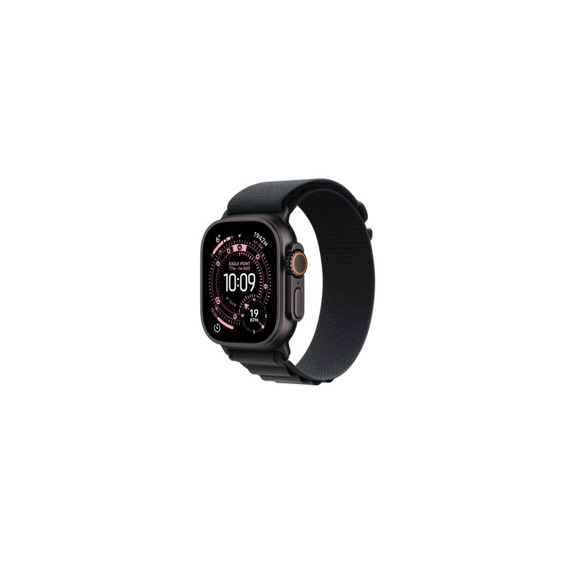 APPLE Watch Ultra 3GPS + Cellular49mmBlack Titanium Case with Black Alpine Loop - Small