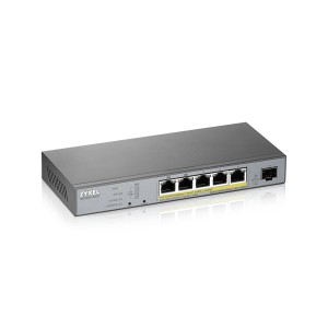 Zyxel GS1350-6HP-EU0101F commutateur réseau Géré L2 Gigabit | JDB-Info