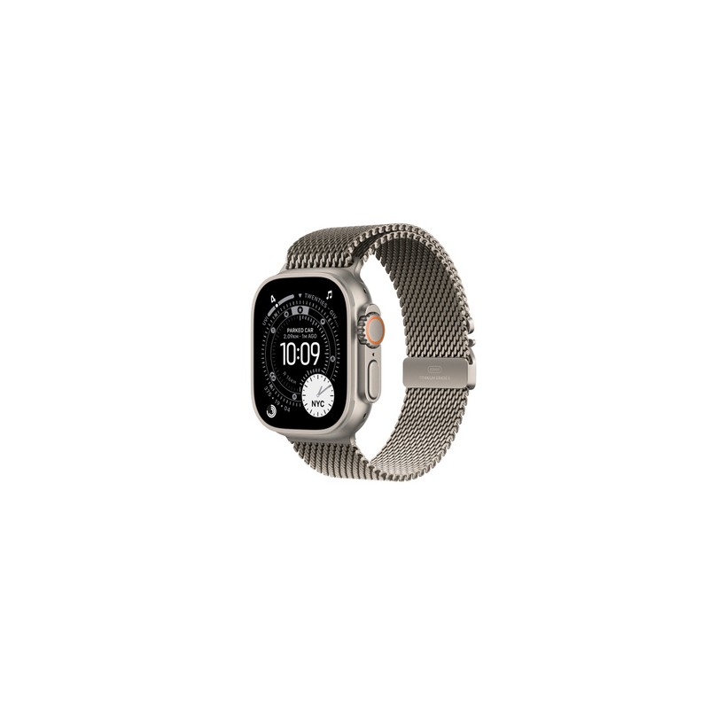 APPLE Watch Ultra 3GPS + Cellular49mmNatural Titanium Case with Natural Titanium Milanese Loop - Small