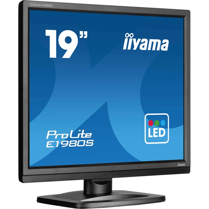 iiyama ProLite E1980S-B1 écran plat de PC 48,3 cm (19") 128 | JDB-Info