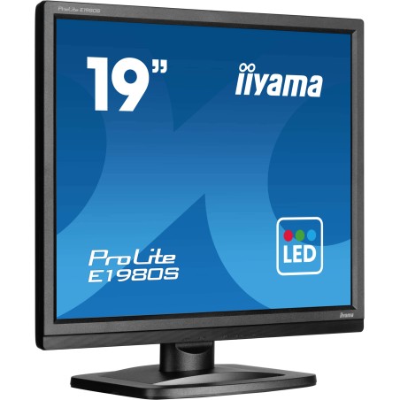 iiyama ProLite E1980S-B1 écran plat de PC 48,3 cm (19") 128 | JDB-Info