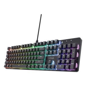 Trust GXT 871 Zora clavier Gaming USB QWERTY Anglais améric | JDB-Info