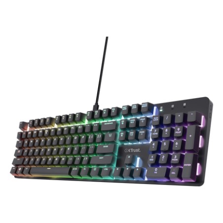 Trust GXT 871 Zora clavier Gaming USB QWERTY Anglais améric | JDB-Info