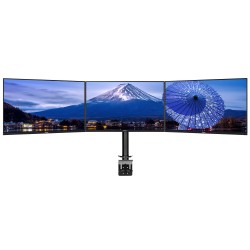iiyama Desk Mount 68,6 cm (27") Bureau Noir | JDB-Info