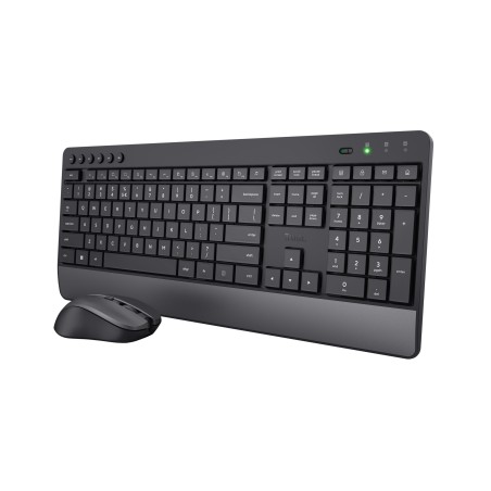Trust Trezo clavier Souris incluse Bureau RF sans fil AZERT | JDB-Info