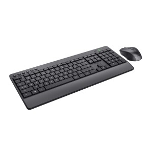 Trust Trezo clavier Souris incluse Bureau RF sans fil AZERT | JDB-Info
