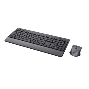 Trust Trezo clavier Souris incluse Bureau RF sans fil AZERT | JDB-Info