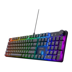 Trust GXT 866 TORIX clavier Gaming USB QWERTY US Internatio | JDB-Info