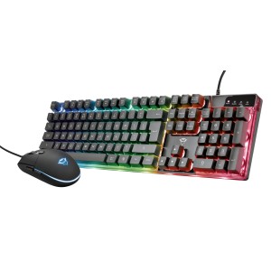 Trust GXT 838 Azor clavier Souris incluse Gaming USB Noir | JDB-Info