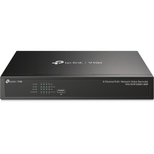 TP-Link VIGI NVR1008H-8MP Enregistreur vidéo sur réseau Noi | JDB-Info