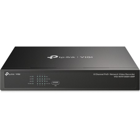 TP-Link VIGI NVR1008H-8MP Enregistreur vidéo sur réseau Noi | JDB-Info