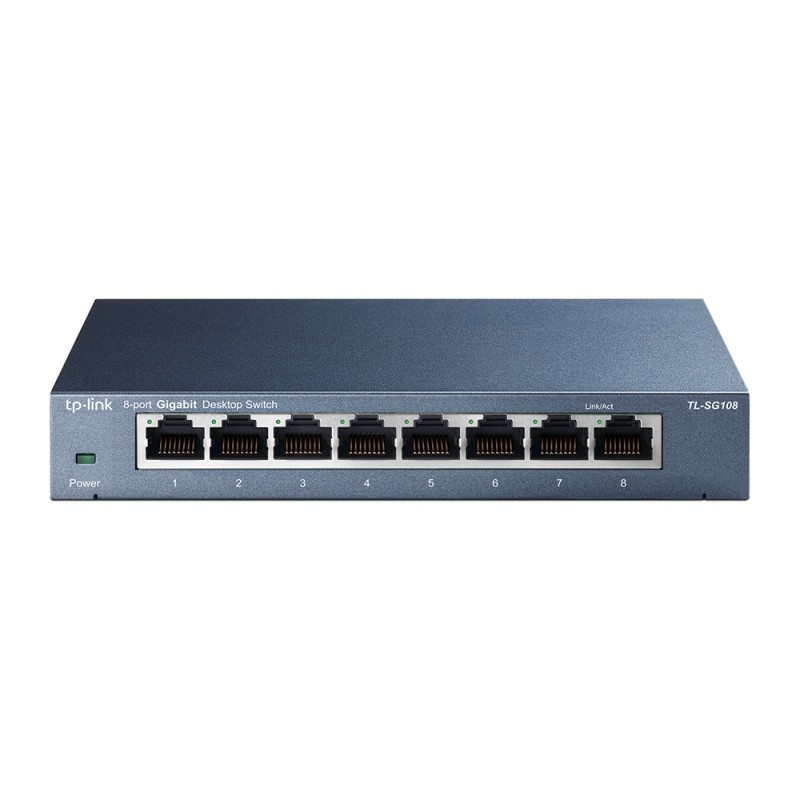 TP-Link TL-SG108 commutateur réseau Non-géré L2 Gigabit Eth | JDB-Info