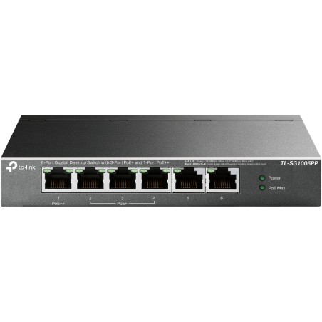 TP-Link TL-SG1006PP commutateur réseau Non-géré Gigabit Eth | JDB-Info