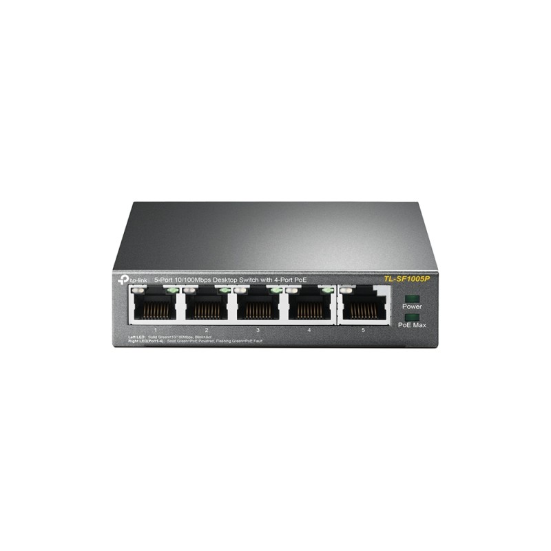 TP-Link TL-SF1005P commutateur réseau Non-géré Fast Etherne | JDB-Info