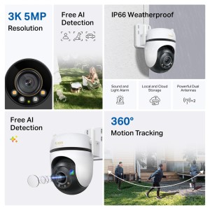 TP-Link TAPO C530WS caméra de sécurité Tourelle Caméra de s | JDB-Info