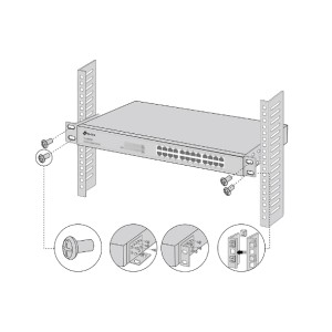 TP-Link Omada RackMount Kit-19 Kit de montage | JDB-Info