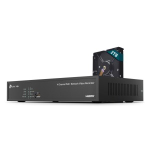 TP-Link VIGI NVR1004H-4P-2TB Noir | JDB-Info