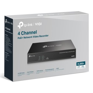 TP-Link VIGI NVR1004H-4P-2TB Noir | JDB-Info