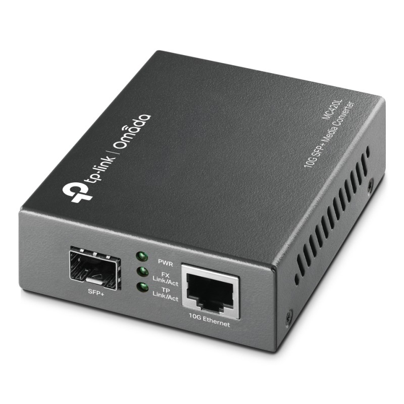 TP-Link Omada MC420L convertisseur de support réseau 10000 | JDB-Info
