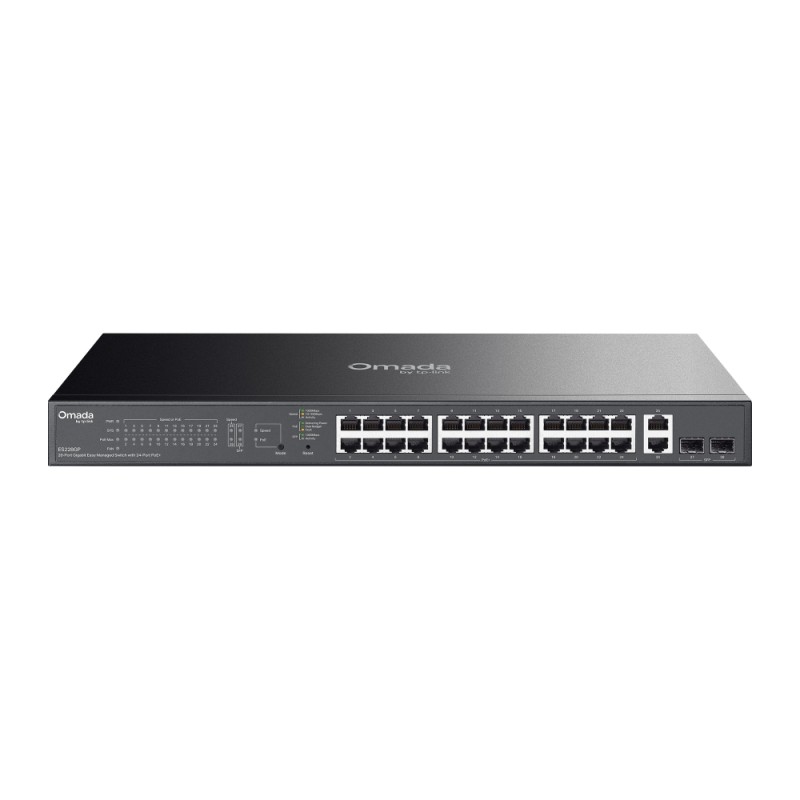 TP-Link ES228GP commutateur réseau Géré L2 Gigabit Ethernet | JDB-Info