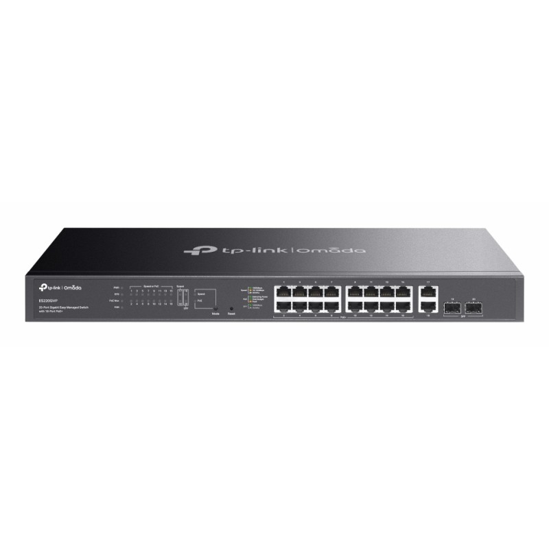 TP-Link Omada ES220GMP commutateur réseau Géré L2 Gigabit E | JDB-Info