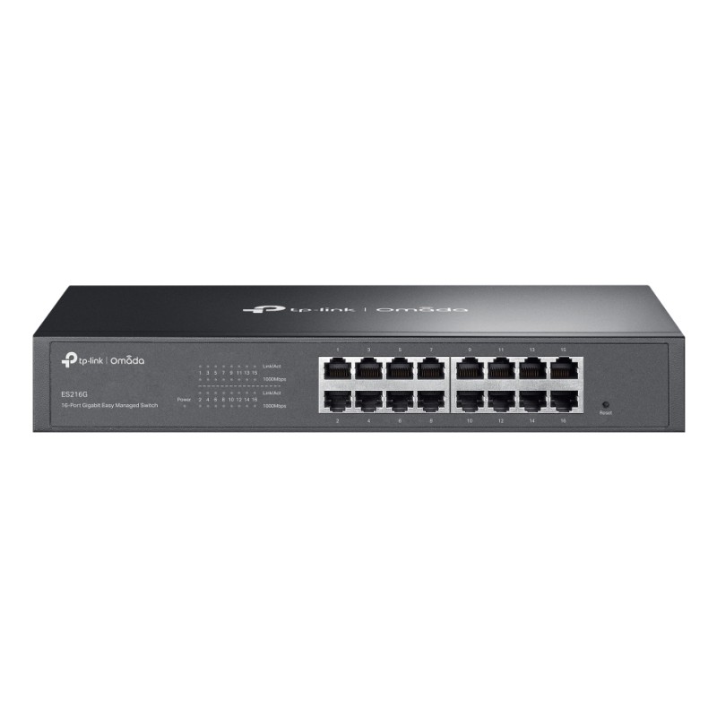 TP-Link Omada ES216G commutateur réseau Géré L2 Gigabit Eth | JDB-Info
