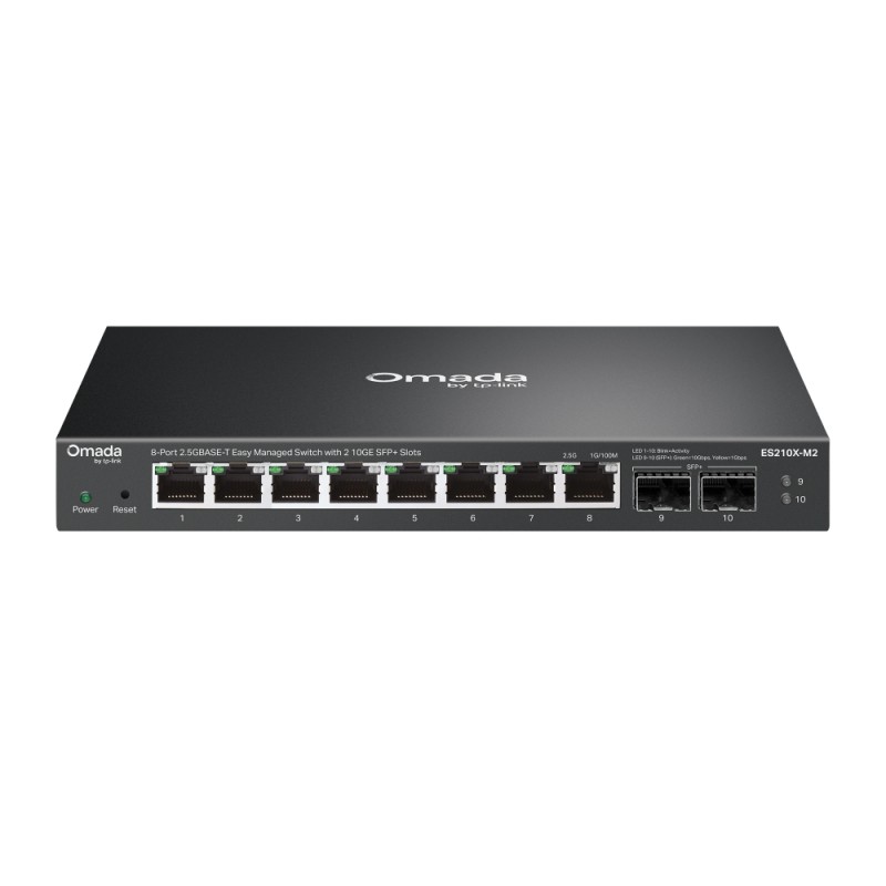 TP-Link ES210X-M2 commutateur réseau Géré 2.5G Ethernet (10 | JDB-Info