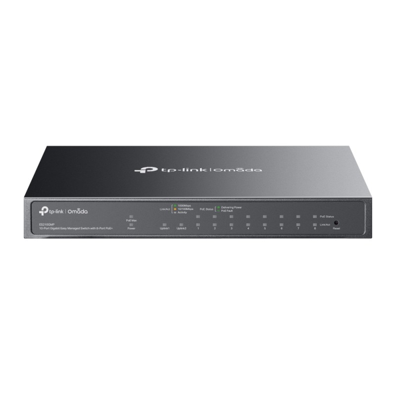 TP-Link Omada ES210GMP commutateur réseau Géré Gigabit Ethe | JDB-Info