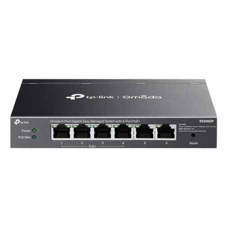 TP-Link Omada ES206GP commutateur réseau Géré Gigabit Ether | JDB-Info