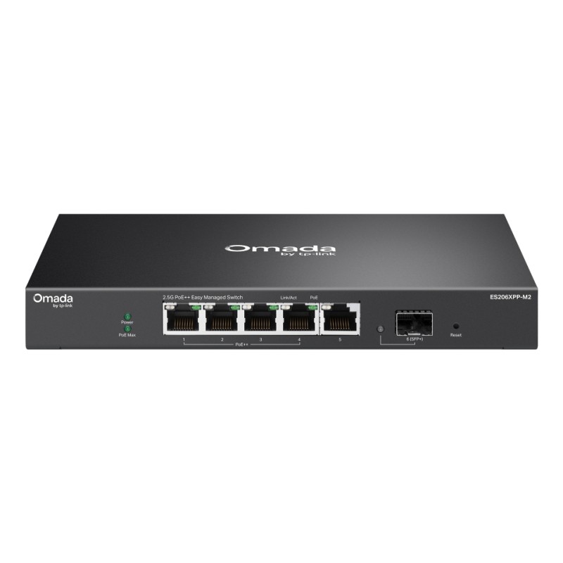 TP-Link ES206XPP-M2 commutateur réseau Géré L2 2.5G Etherne | JDB-Info