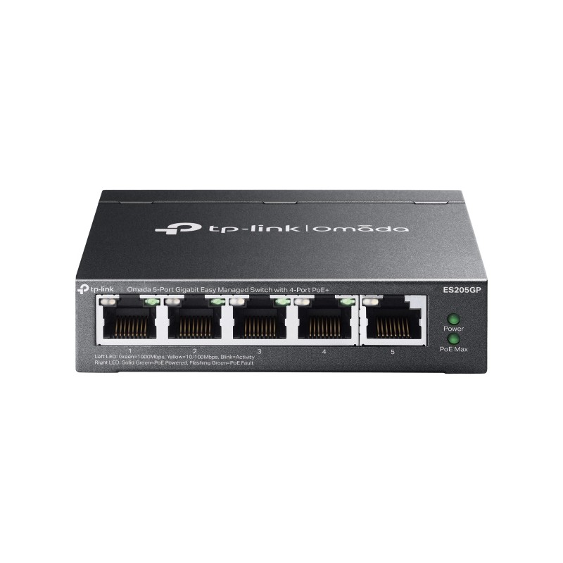 TP-Link Omada ES205GP commutateur réseau Géré Gigabit Ether | JDB-Info