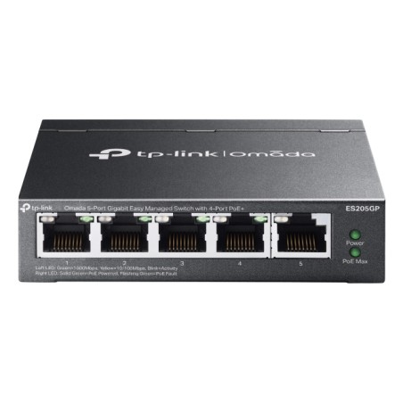 TP-Link Omada ES205GP commutateur réseau Géré Gigabit Ether | JDB-Info