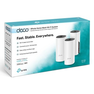 TP-Link Deco M4(3-pack) Bi-bande (2,4 GHz / 5 GHz) Wi-Fi 5 | JDB-Info