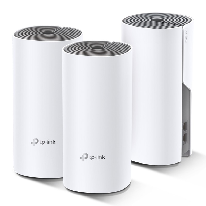TP-Link Deco E4 (3-pack) Bi-bande (2,4 GHz / 5 GHz) Wi-Fi 5 | JDB-Info