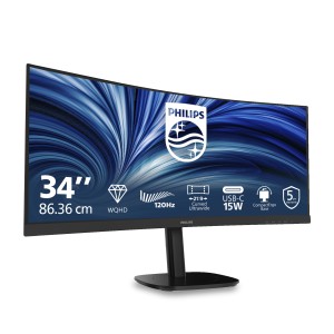 Philips 34B2N3500C/00 écran plat de PC 86,4 cm (34") 3440 x | JDB-Info