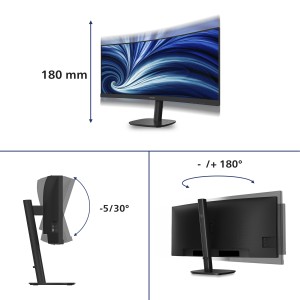Philips 34B2N3500C/00 écran plat de PC 86,4 cm (34") 3440 x | JDB-Info