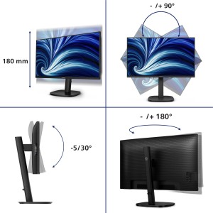 Philips 3000 series 24B2U3301D/00 écran plat de PC 61,2 cm | JDB-Info