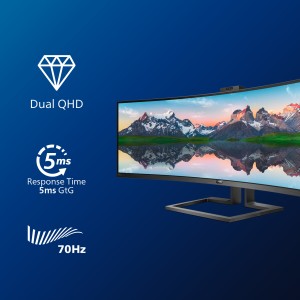 Philips P Line 499P9H/00 écran plat de PC 124 cm (48.8") 51 | JDB-Info