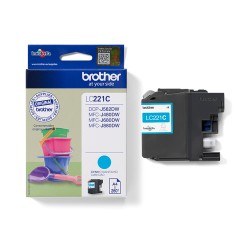Brother LC221C cartouche d'encre 1 pièce(s) Original Cyan | JDB-Info