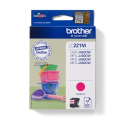 Brother LC221M cartouche d'encre 1 pièce(s) Original Magent | JDB-Info