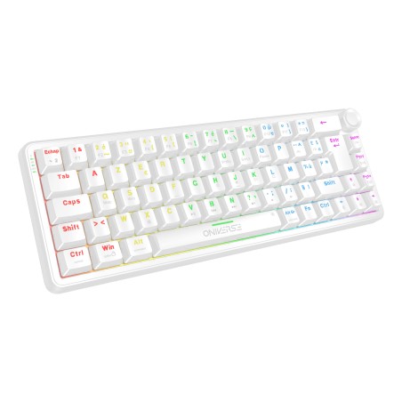 Oniverse Magnus clavier Gaming USB Blanc | JDB-Info
