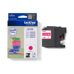 Brother LC221M cartouche d'encre 1 pièce(s) Original Magent | JDB-Info