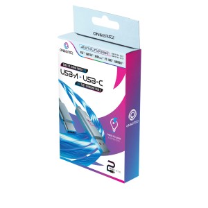 Oniverse ONICAB1-TYPEC2-WHT câble USB 2 m Micro-USB A USB C | JDB-Info