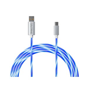 Oniverse ONICAB1-CTYPEC2-LED câble USB 2 m USB A USB C Bleu | JDB-Info