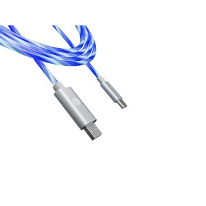 Oniverse ONICAB1-CTYPEC2-LED câble USB 2 m USB A USB C Bleu | JDB-Info