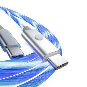 Oniverse ONICAB1-CTYPEC2-LED câble USB 2 m USB A USB C Bleu | JDB-Info
