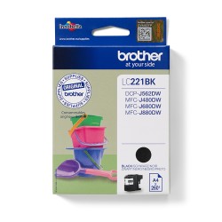 Brother LC221BK cartouche d'encre 1 pièce(s) Original Noir | JDB-Info