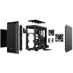 be quiet! Pure Base 600 Argent | Boîtier PC, Mini ITX / Mic | JDB-Info